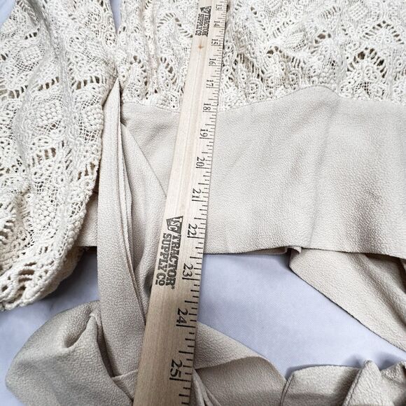 byTiMo The Crochet Top in Vintage SM Sheer Bow Trim Feminine Romantic NEW $388 - Picture 13 of 16